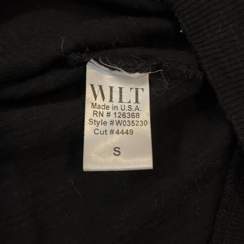 Wilt big slouchy cardigan black small - Picture 7 of 9